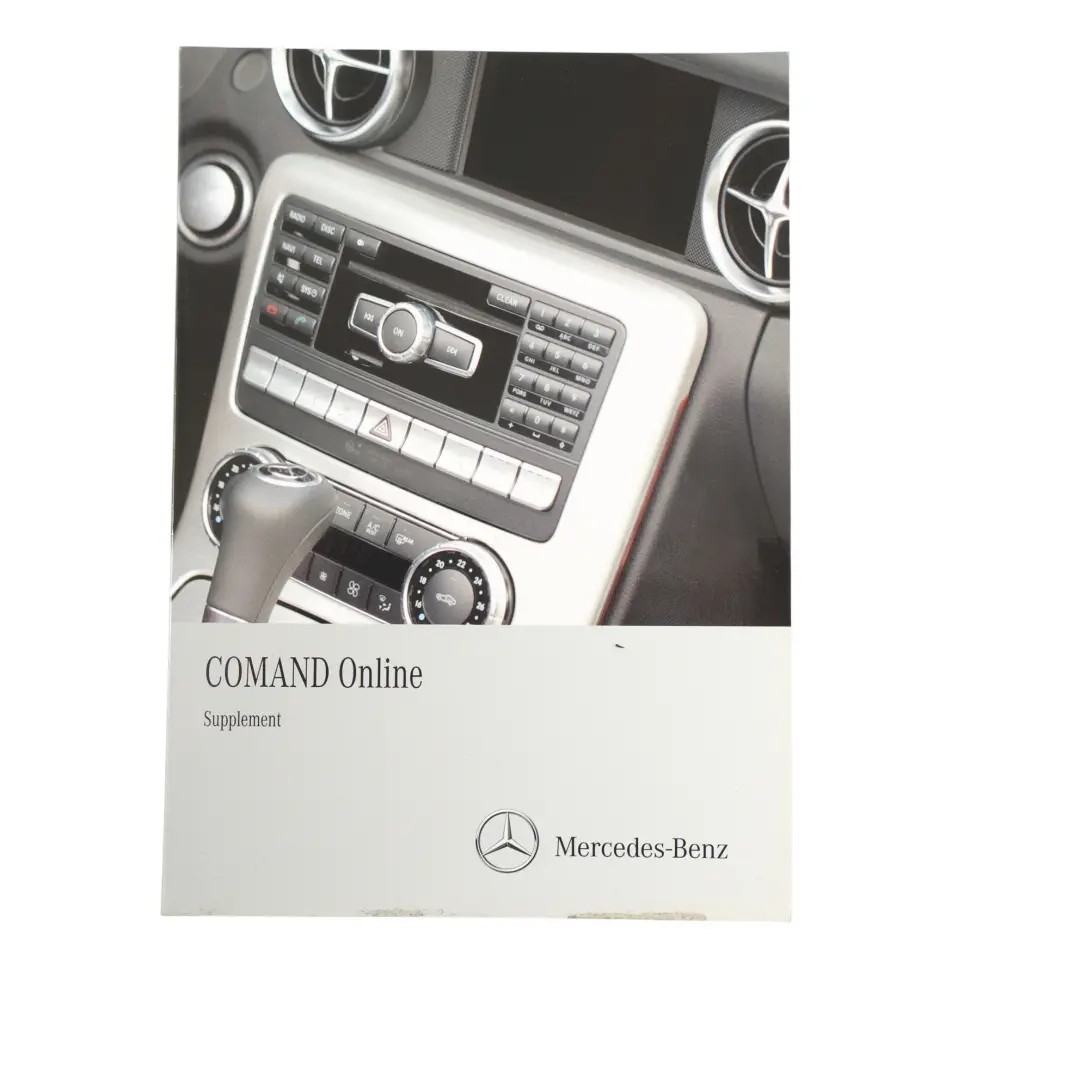 Mercedes W204 Owner's Handbook Instructions Booklet Pouch Case Wallet Set - SKU A2045843283 - Part number A2045843283