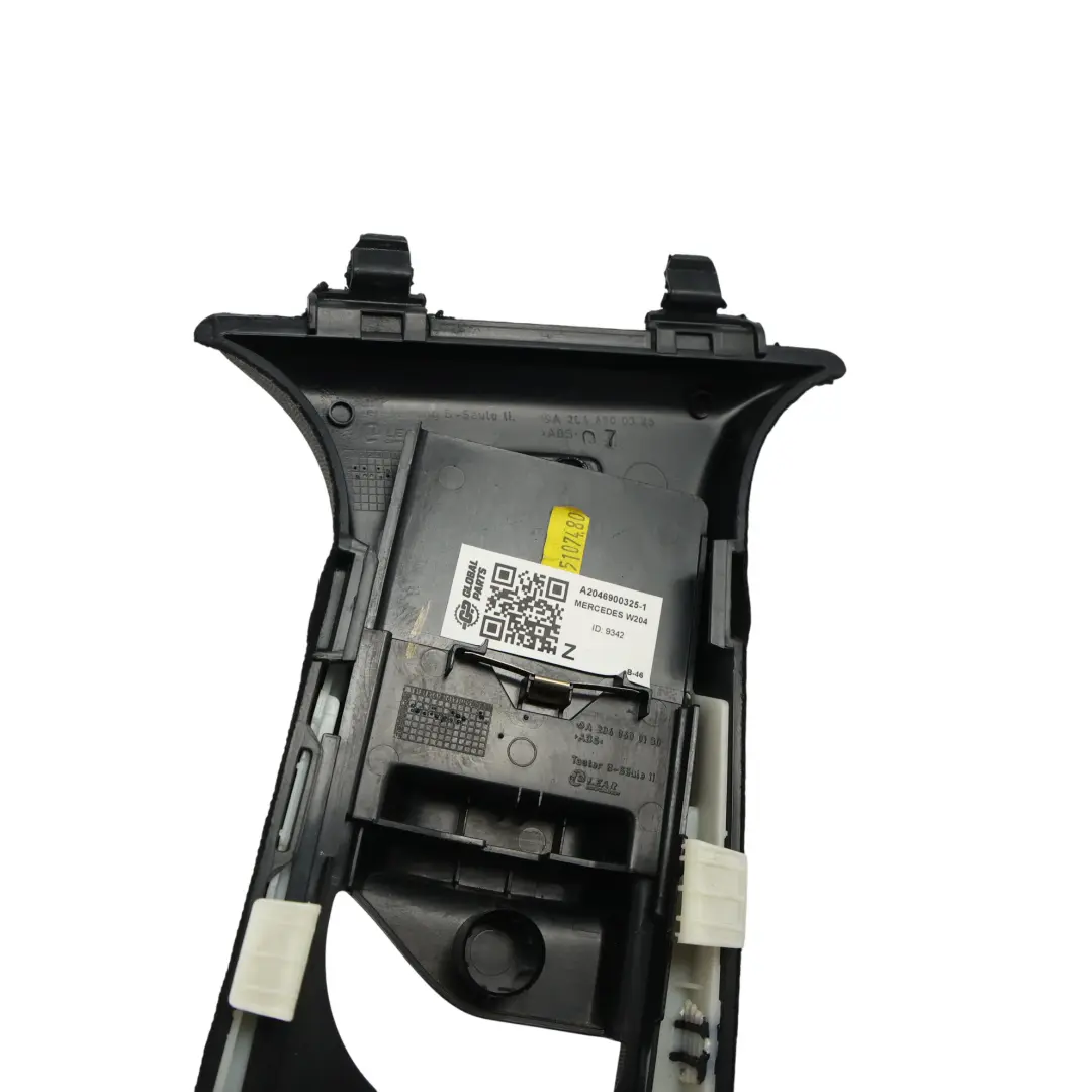 Seatbelt Height B Pillar Trim Left N/S A2048600130 to Mercedes W204 with Part number A2046900325 Mercedes W204 Seatbelt Height B Pillar Trim Left N/S A2048600130 - SKU A2046900325-1 - Part number A2046900325