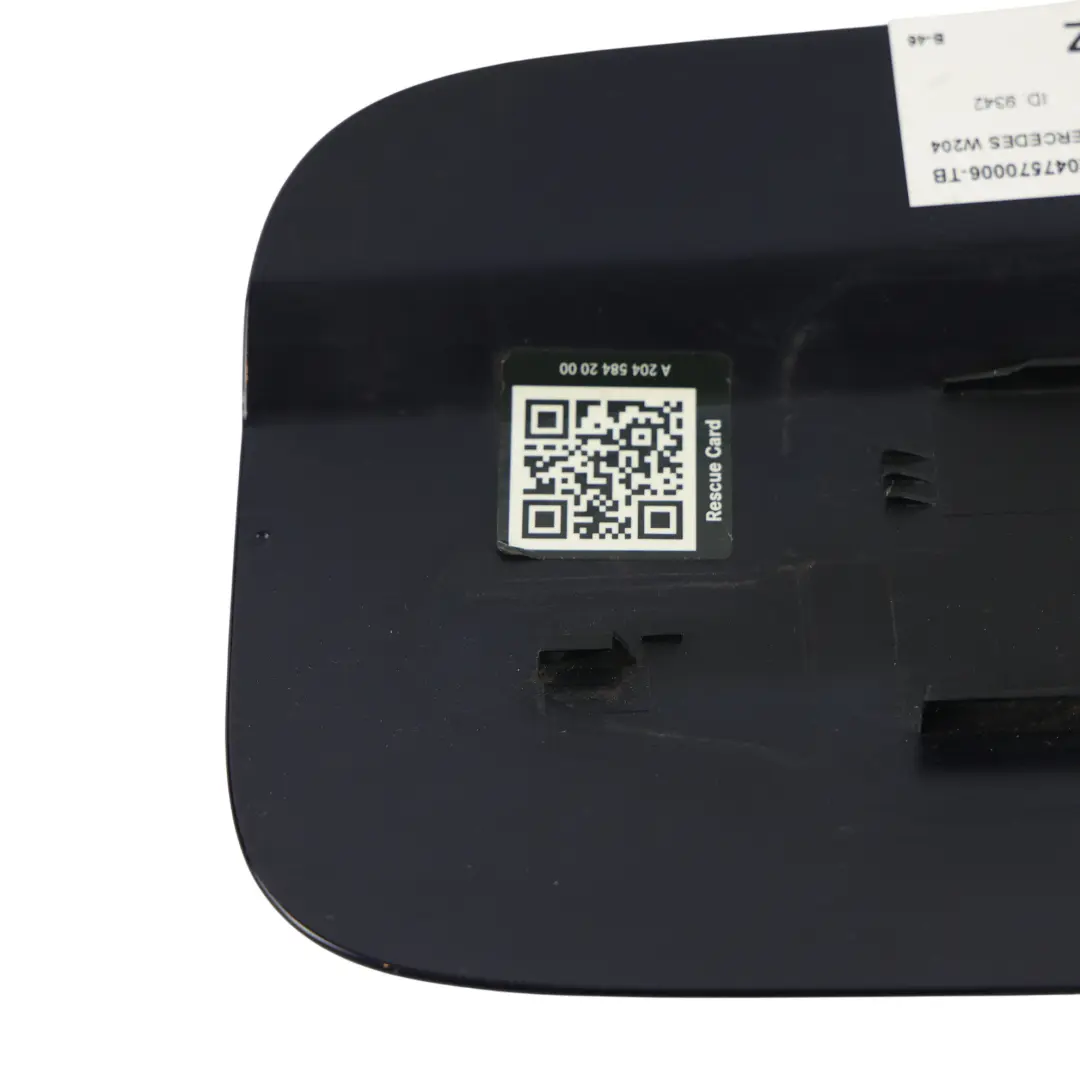 Tapa Depósito Combustible Azul Tanzanita 359 para Mercedes W204 con número de pieza A2047570006 Mercedes W204 Tapa Depósito Combustible Azul Tanzanita 359 - SKU A2047570006-TB - Número de pieza A2047570006