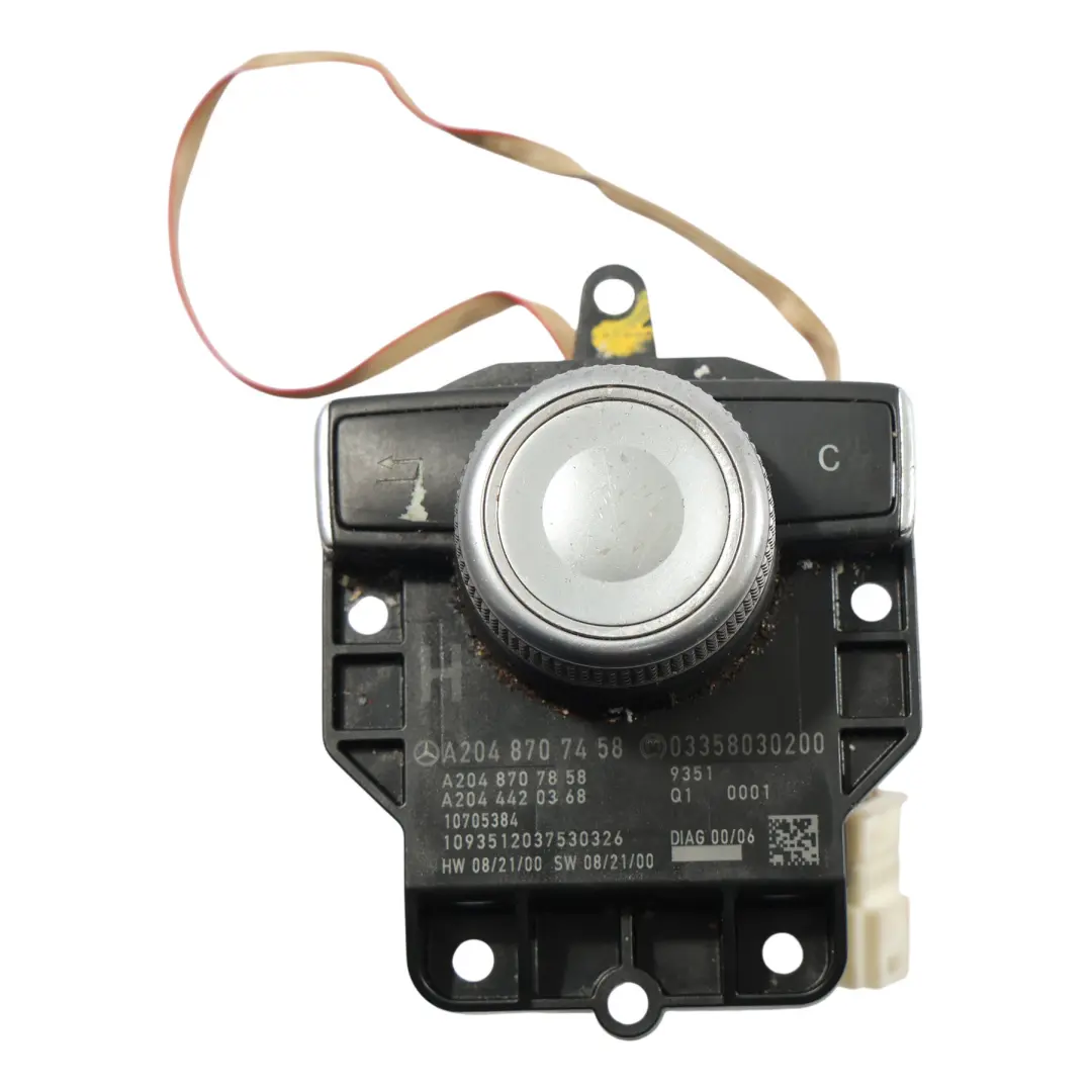 Mercedes W204 Commutateur Navigation Contrôleur Bouton Multifonction - SKU A2048707458-1 - Numéro de pièce A2048707458