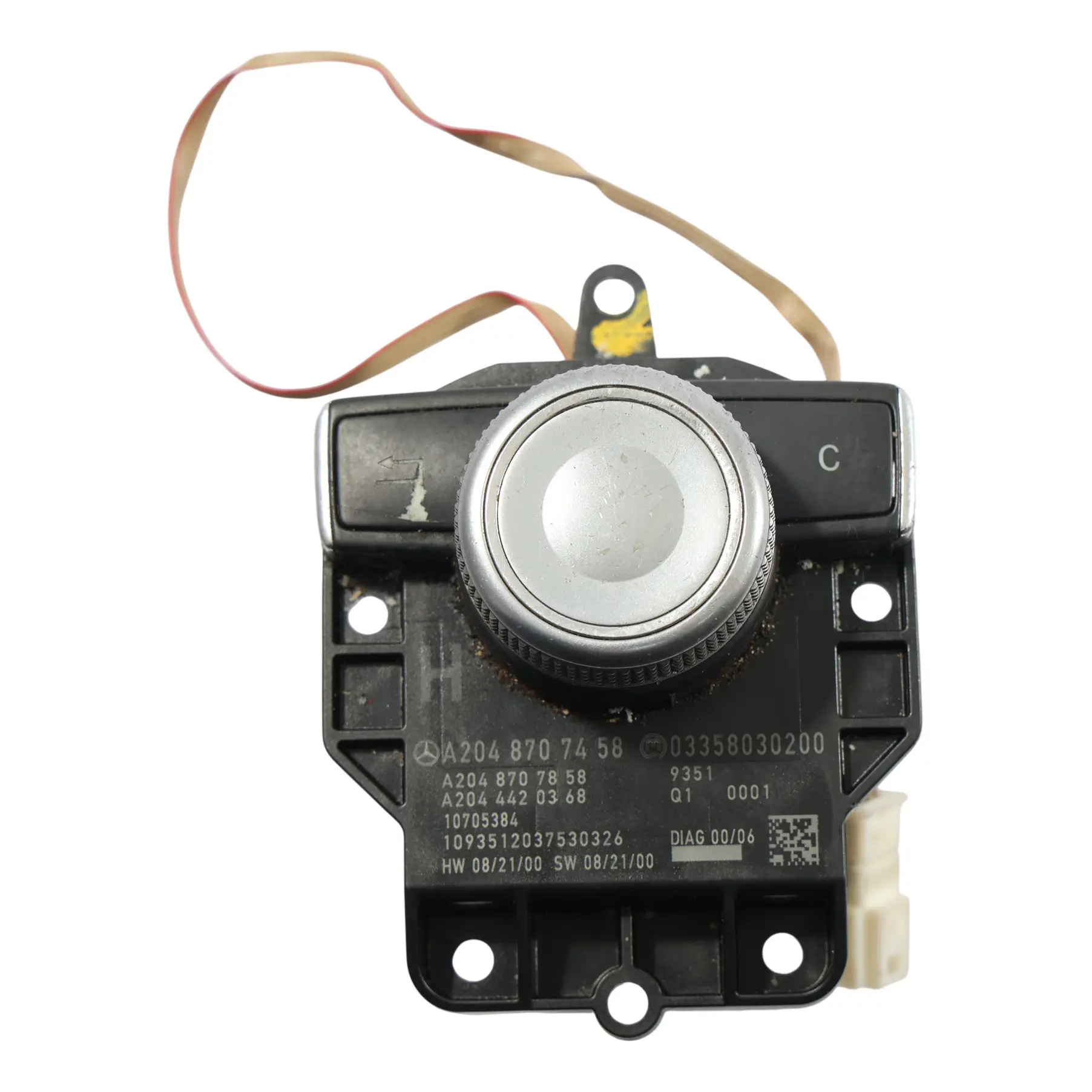 Mercedes W204 Interruptor Navegación Mando Multifunción Botón A2048707458