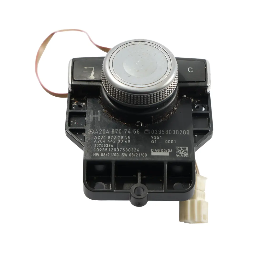 Mercedes W204 Commutateur Navigation Contrôleur Bouton Multifonction - SKU A2048707458-1 - Numéro de pièce A2048707458