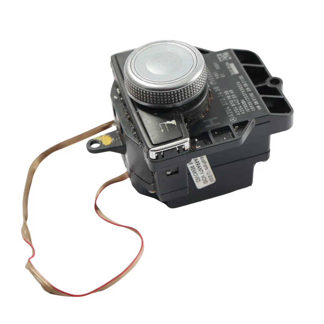 Interruttore Navigazione Controllore Manopola Pulsante per Mercedes W204 con numero di parte A2048707458 Mercedes W204 Interruttore Navigazione Controllore Manopola Pulsante - SKU A2048707458-1 - Numero di parte A2048707458