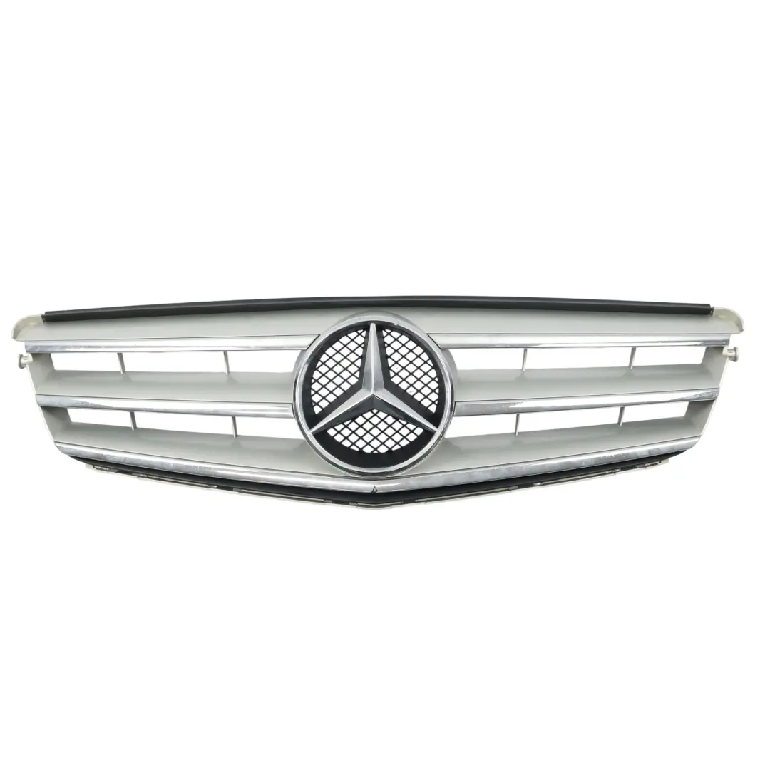 Mercedes W204 Rejilla Del Capó Embellecedor Del Radiador Delantero Cromo Plata - SKU A2048800023-5 - Número de pieza A2048800023