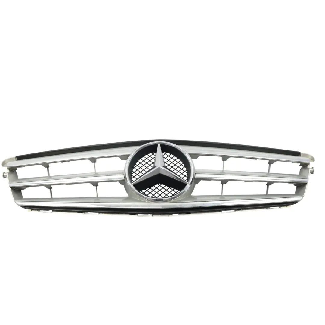 Mercedes W204 Rejilla Del Capó Embellecedor Del Radiador Delantero Cromo Plata - SKU A2048800023-5 - Número de pieza A2048800023