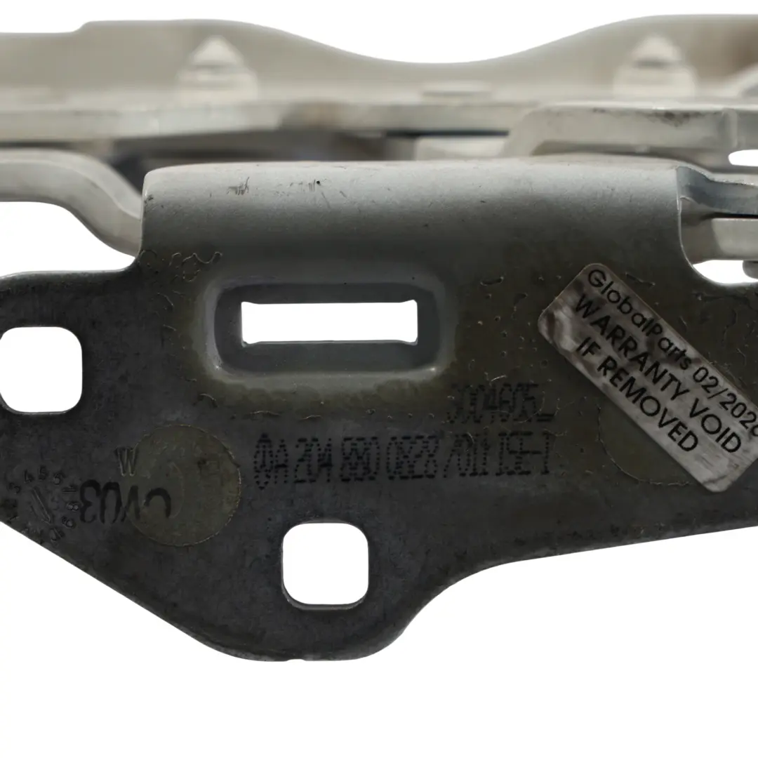 Mercedes W204 Hood Bonnet Hinge Front Right O/S Polar White 149 - SKU A2048800828-POL - Part number A2048800828