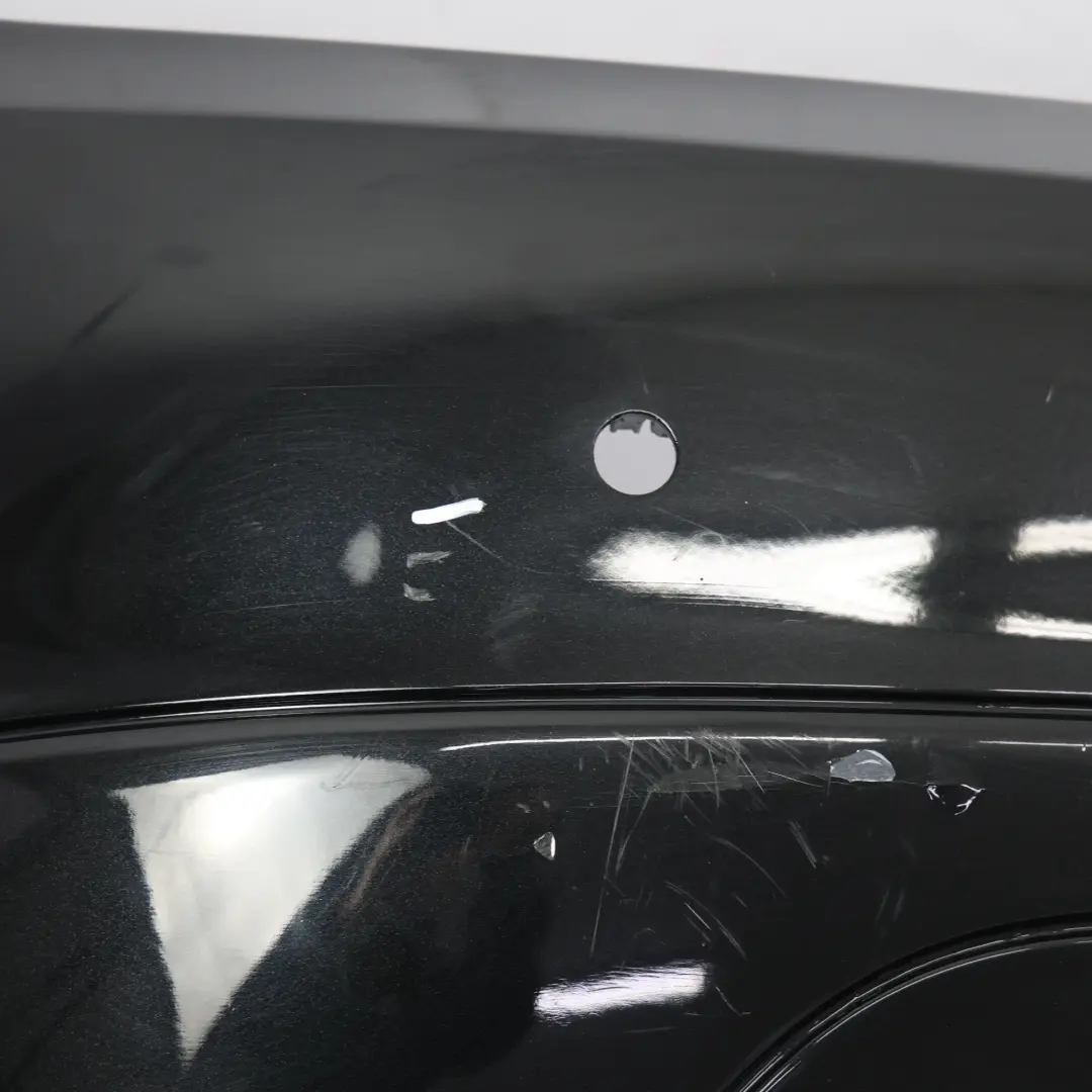 Mercedes W204 Rear Bumper Trim Panel Cover Obsidian Black Metallic - 197 - SKU A2048801240-OB1 - Part number A2048801240