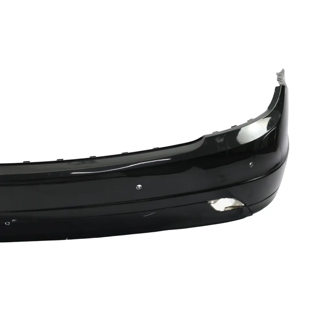Bumper Trim Panel Cover Obsidian Black Metallic - 197 to Mercedes W204 Rear with Part number A2048801240 Mercedes W204 Rear Bumper Trim Panel Cover Obsidian Black Metallic - 197 - SKU A2048801240-OB1 - Part number A2048801240