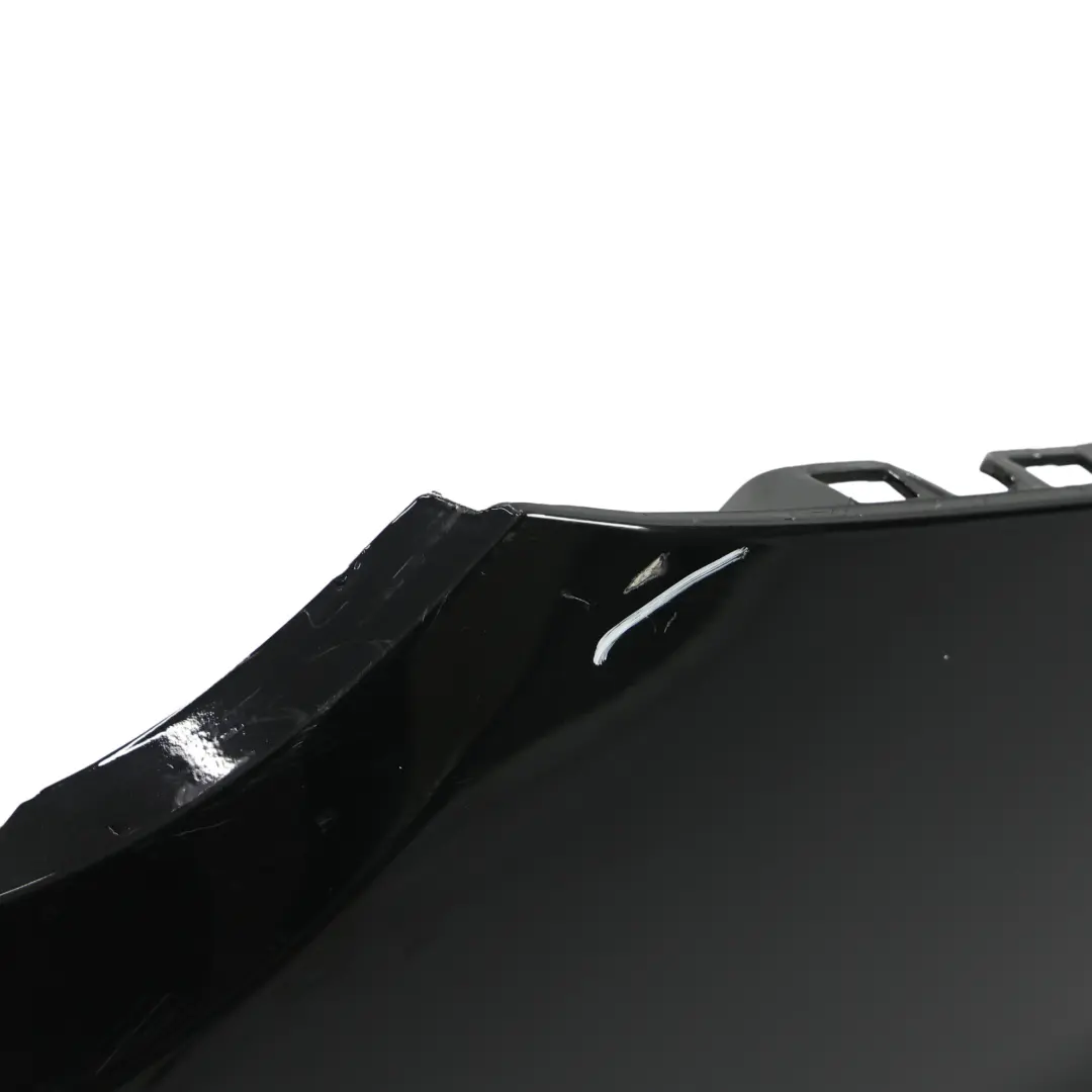 Mercedes W204 Rear Bumper Trim Panel Cover Obsidian Black Metallic - 197 - SKU A2048801240-OB1 - Part number A2048801240