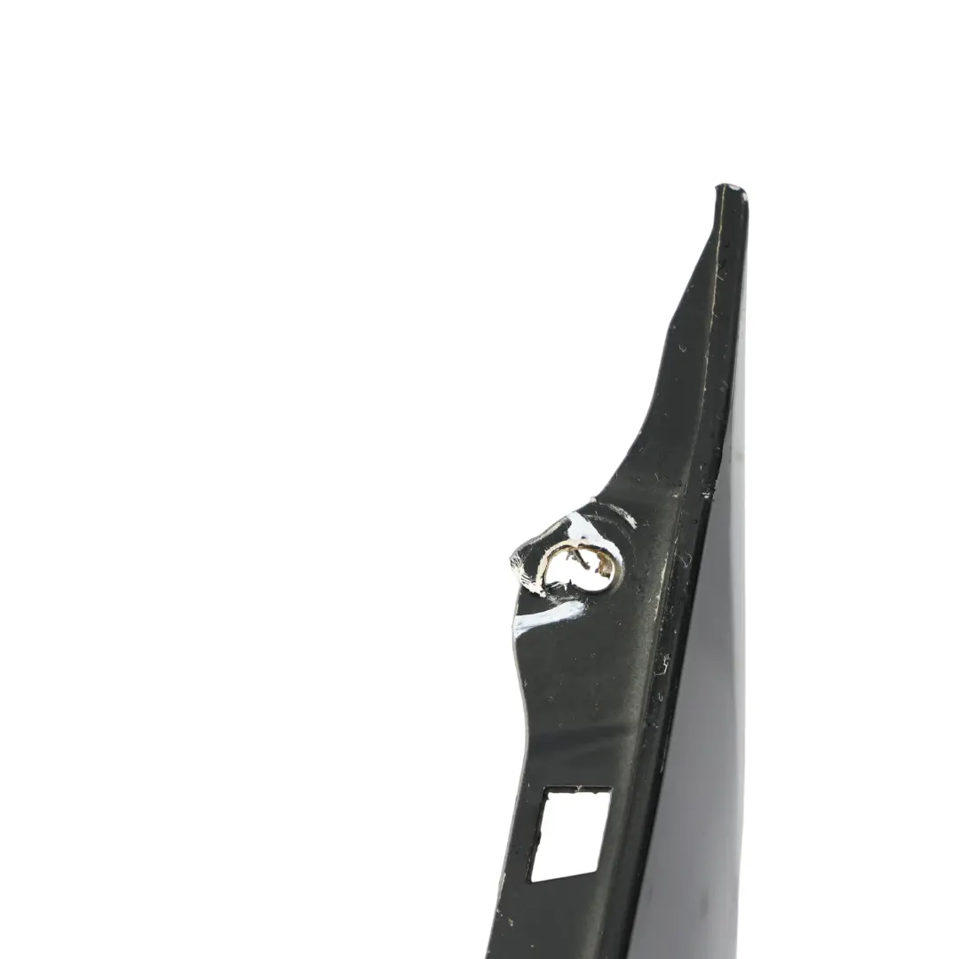 Mercedes W204 Rear Bumper Trim Panel Cover Obsidian Black Metallic - 197 - SKU A2048801240-OB1 - Part number A2048801240