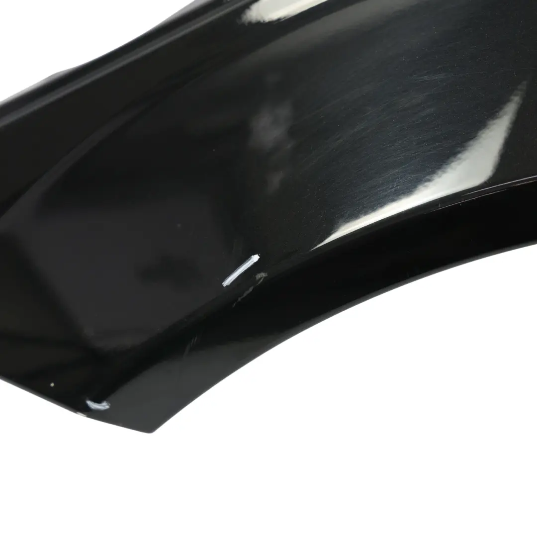 Mercedes W204 Side Wing Panel Fender Front Left N/S Obsidian Black Metallic 197 - SKU A2048801318-OB - Part number A2048801318