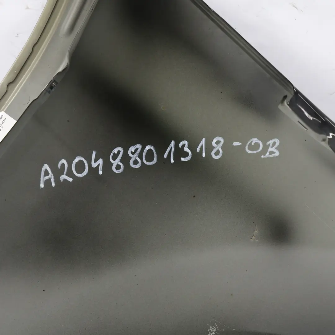 Side Wing Panel Fender Front Left N/S Obsidian Black Metallic 197 to Mercedes W204 with Part number A2048801318 Mercedes W204 Side Wing Panel Fender Front Left N/S Obsidian Black Metallic 197 - SKU A2048801318-OB - Part number A2048801318
