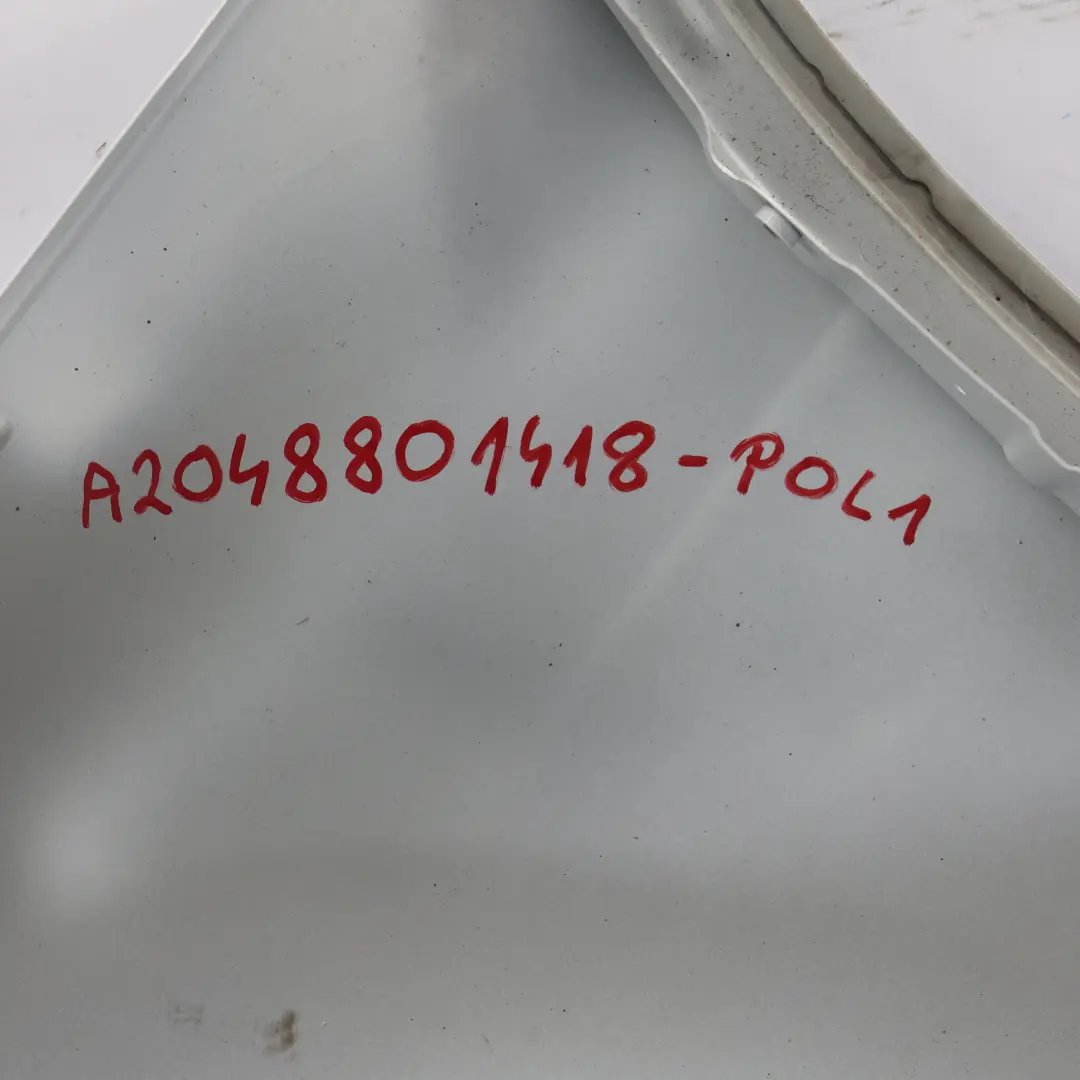Mercedes W204 Błotnik Prawy Przedni Polar White Biały - 149 - SKU A2048801418-POL1 - Numer Części A2048801418