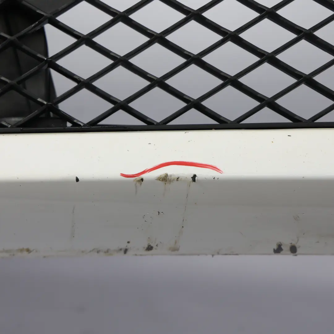 Mercedes W204 Front Bumper AMG Trim Panel Cover Polar White - 149 - SKU A2048802849-POL - Part number A2048802849