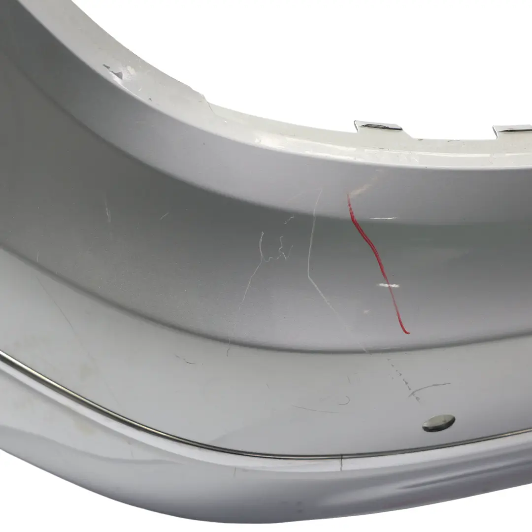 Bumper Avantgarde Trim Panel Iridium Silver Metallic - 775 to Mercedes W204 Rear with Part number A2048807540 Mercedes W204 Rear Bumper Avantgarde Trim Panel Iridium Silver Metallic - 775 - SKU A2048807540-IRS - Part number A2048807540