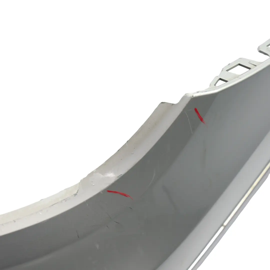 Mercedes W204 Rear Bumper Avantgarde Trim Panel Iridium Silver Metallic - 775 - SKU A2048807540-IRS - Part number A2048807540