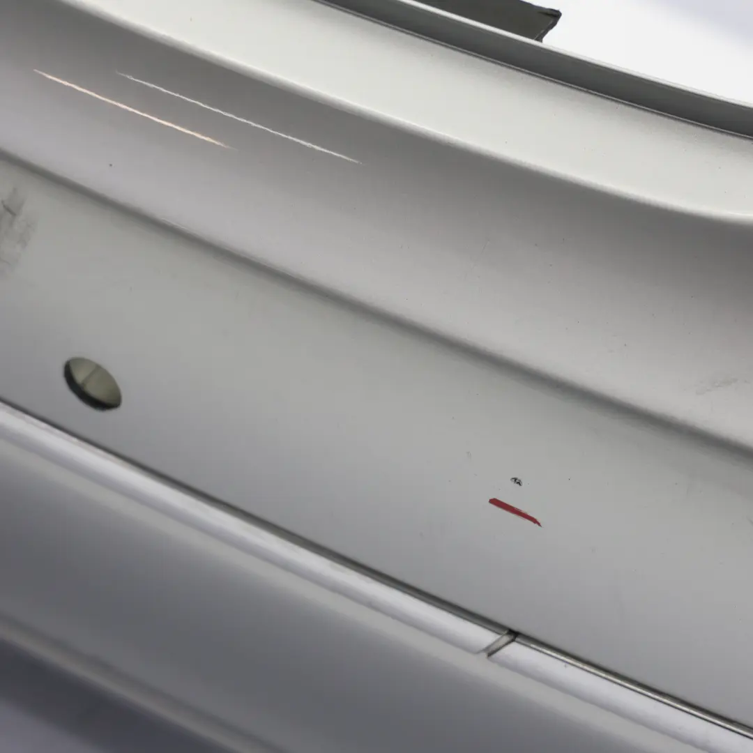 Mercedes W204 Rear Bumper Avantgarde Trim Panel Iridium Silver Metallic - 775 - SKU A2048807540-IRS - Part number A2048807540