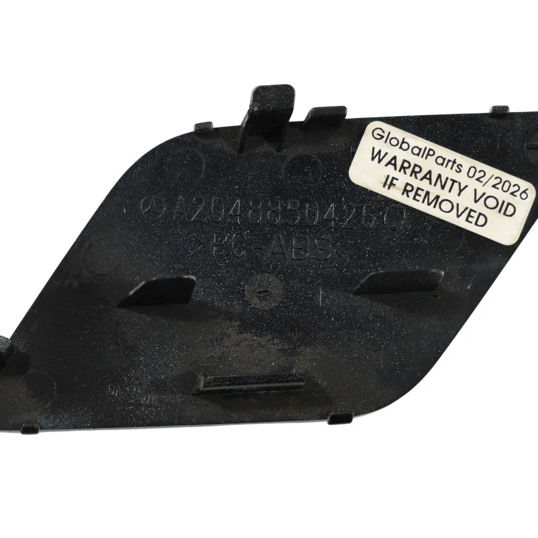 Cubierta Delantero Argolla Remolque Blanco Calcita 650 para Mercedes W204 con número de pieza A2048850426 Mercedes W204 Cubierta Delantero Argolla Remolque Blanco Calcita 650 - SKU A2048850426-CW - Número de pieza A2048850426