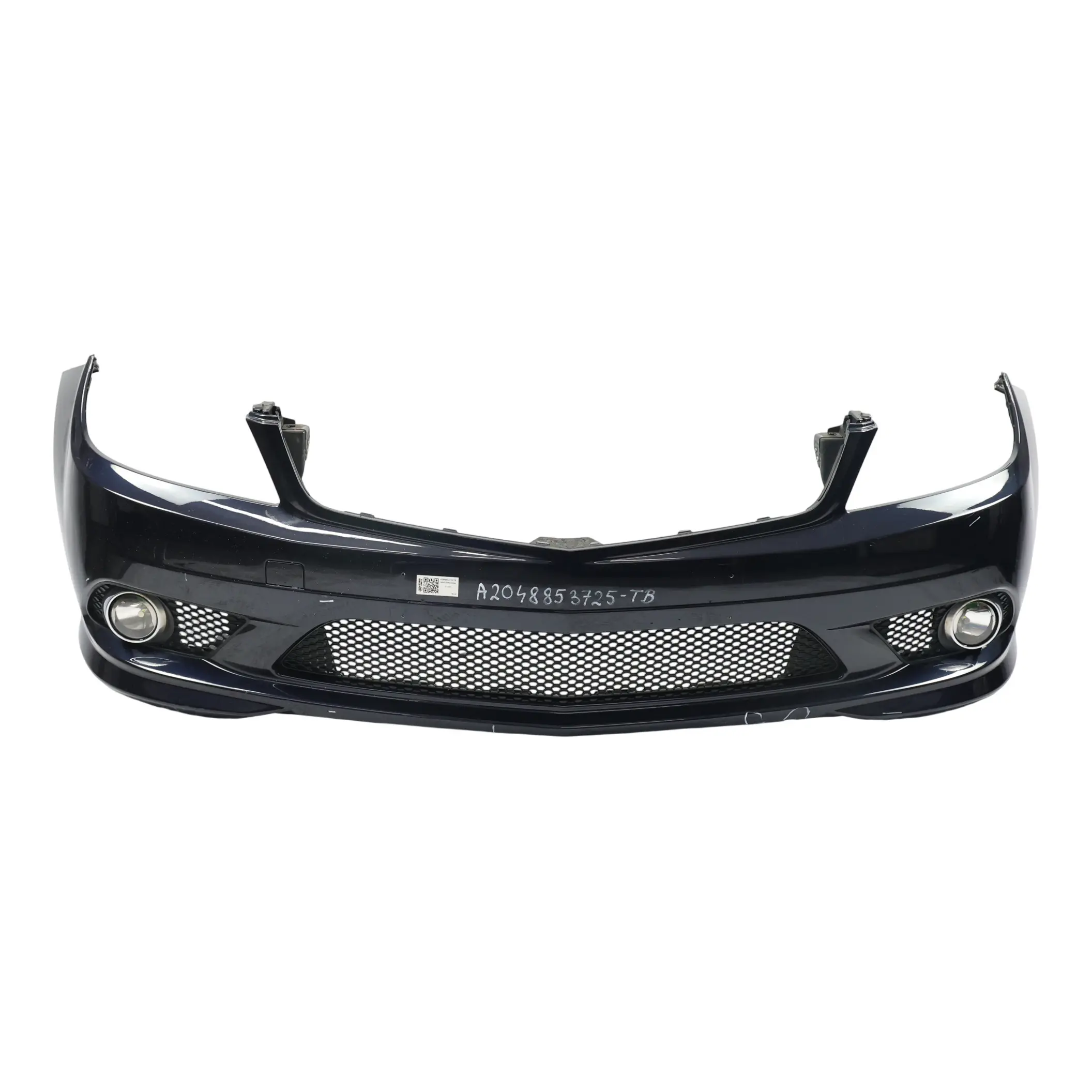 Mercedes W204 Front Bumper AMG Trim Panel Cover Tanzanite Blue Metallic - 359