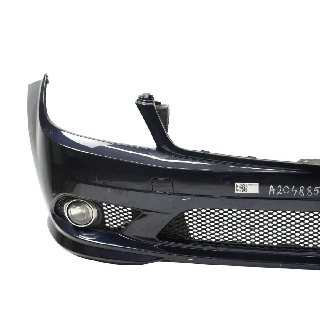Front Bumper AMG Trim Panel Cover Tanzanite Blue Metallic - 359 to Mercedes W204 with Part number A2048853725 Mercedes W204 Front Bumper AMG Trim Panel Cover Tanzanite Blue Metallic - 359 - SKU A2048853725-TB - Part number A2048853725