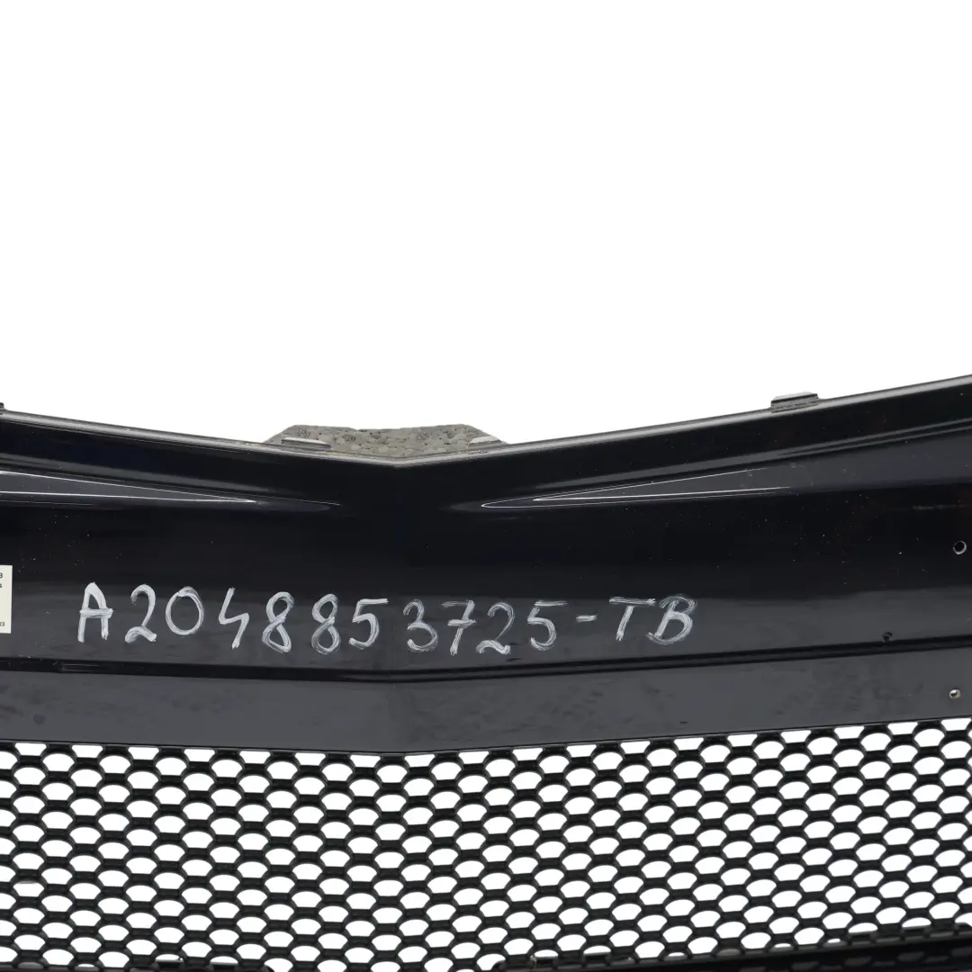 Front Bumper AMG Trim Panel Cover Tanzanite Blue Metallic - 359 to Mercedes W204 with Part number A2048853725 Mercedes W204 Front Bumper AMG Trim Panel Cover Tanzanite Blue Metallic - 359 - SKU A2048853725-TB - Part number A2048853725