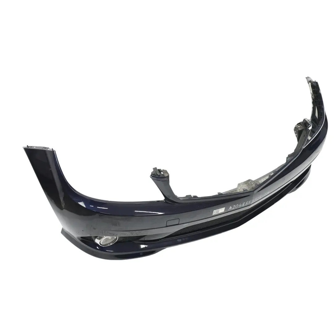 Przedni Zderzak AMG Tanzanite Blue Niebieski Metalik - 359 do Mercedes W204 o numerze A2048853725 Mercedes W204 Przedni Zderzak AMG Tanzanite Blue Niebieski Metalik - 359 - SKU A2048853725-TB - Numer Części A2048853725