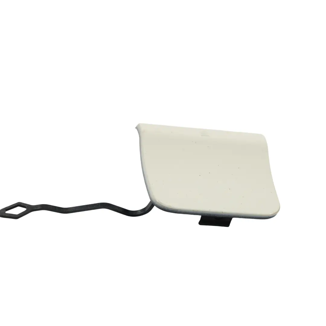 Mercedes W204Rear Bumper Towing Eye Cover Calcite White - 650 - SKU A2048855623-CW - Part number A2048855623