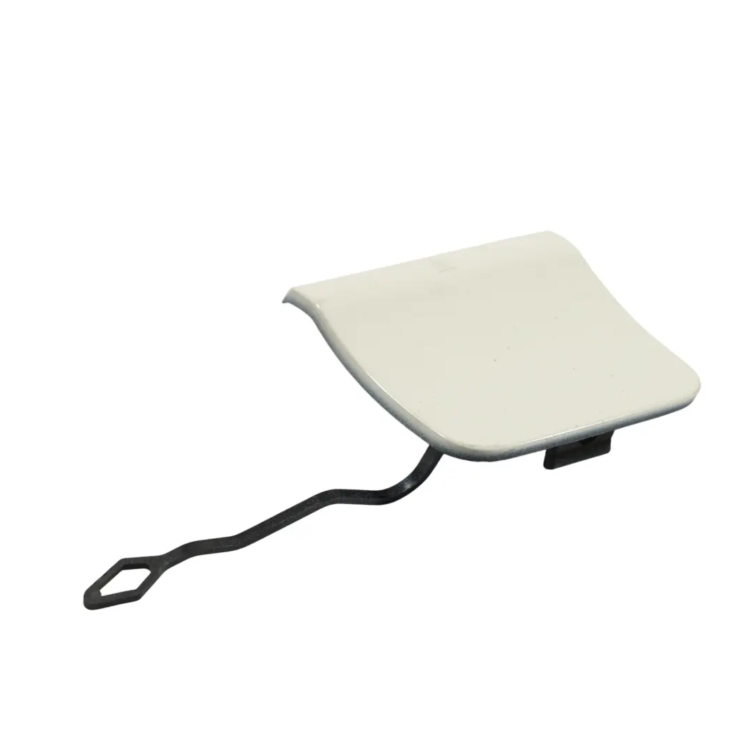 Mercedes W204Rear Bumper Towing Eye Cover Calcite White - 650 - SKU A2048855623-CW - Part number A2048855623