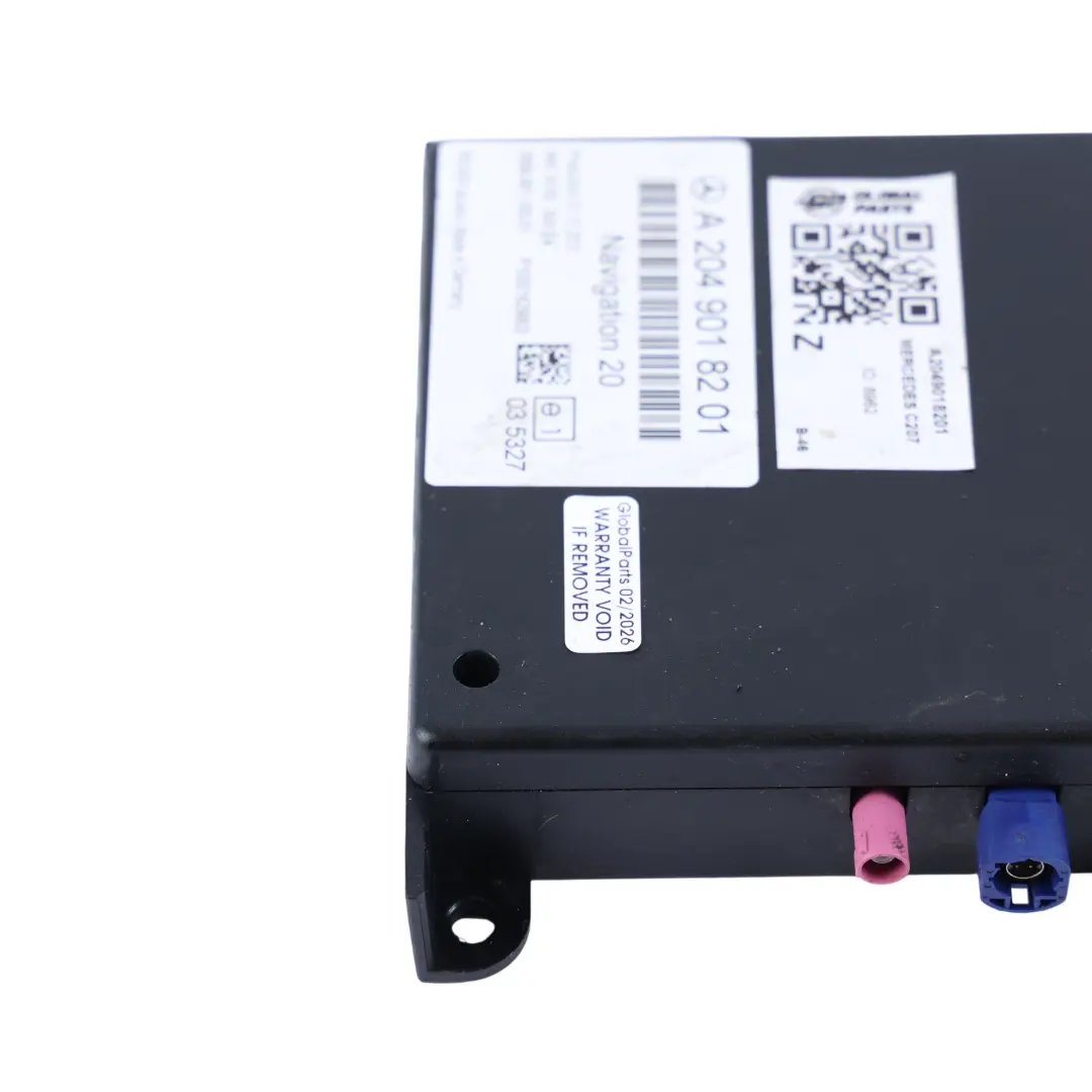 Mercedes W204 C207 W212 W218 Modulo Unità Di Controllo Navigazione - SKU A2049018201 - Numero di parte A2049018201