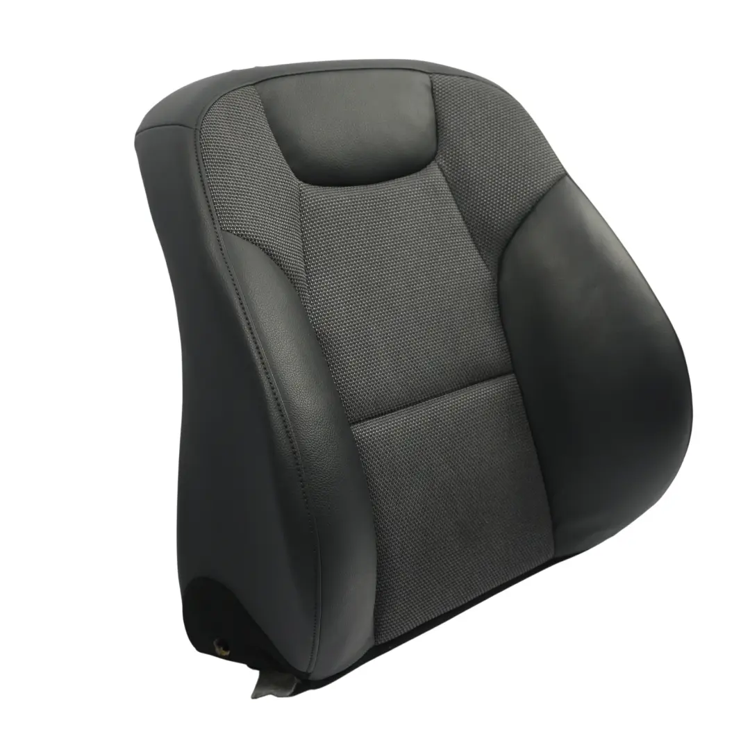 Mercedes W204 Vordersitz Lehnenbezug Stoff Leder Schwarz Links - SKU A2049102347-11 - Teilenummer A2049102347