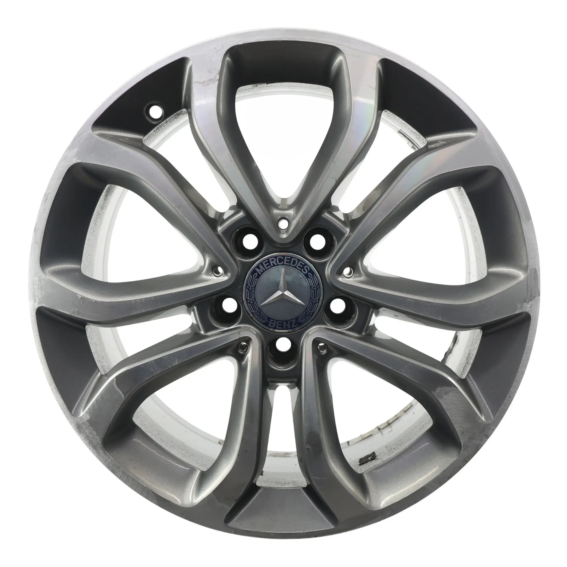 Felge Mercedes W205 Leichtmetallfelge 5-Doppelspeiche 17" 7J ET:48,5 A2054010200