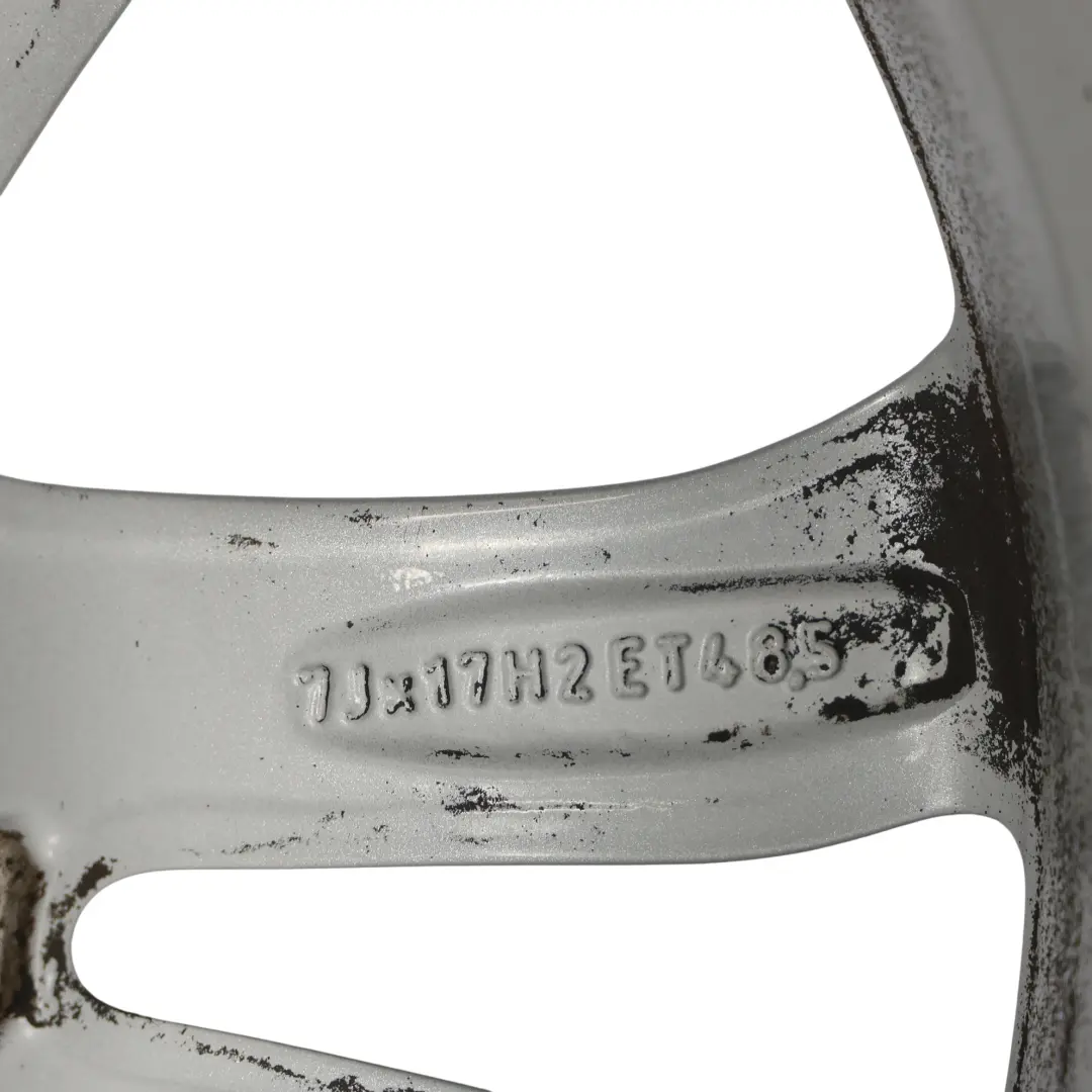 Rim Mercedes W205 Alloy 5-Double-Spoke 17" 7J ET:48,5 to Wheel with Part number A2054010200 Wheel Rim Mercedes W205 Alloy 5-Double-Spoke 17" 7J ET:48,5 - SKU A2054010200-1 - Part number A2054010200