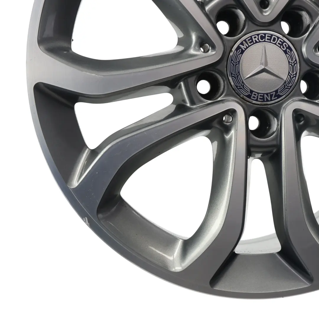 Mercedes W205 Cerchio Lega 5 Doppie Razze 17" 7J ET:48,5 - SKU A2054010200-2 - Numero di parte A2054010200