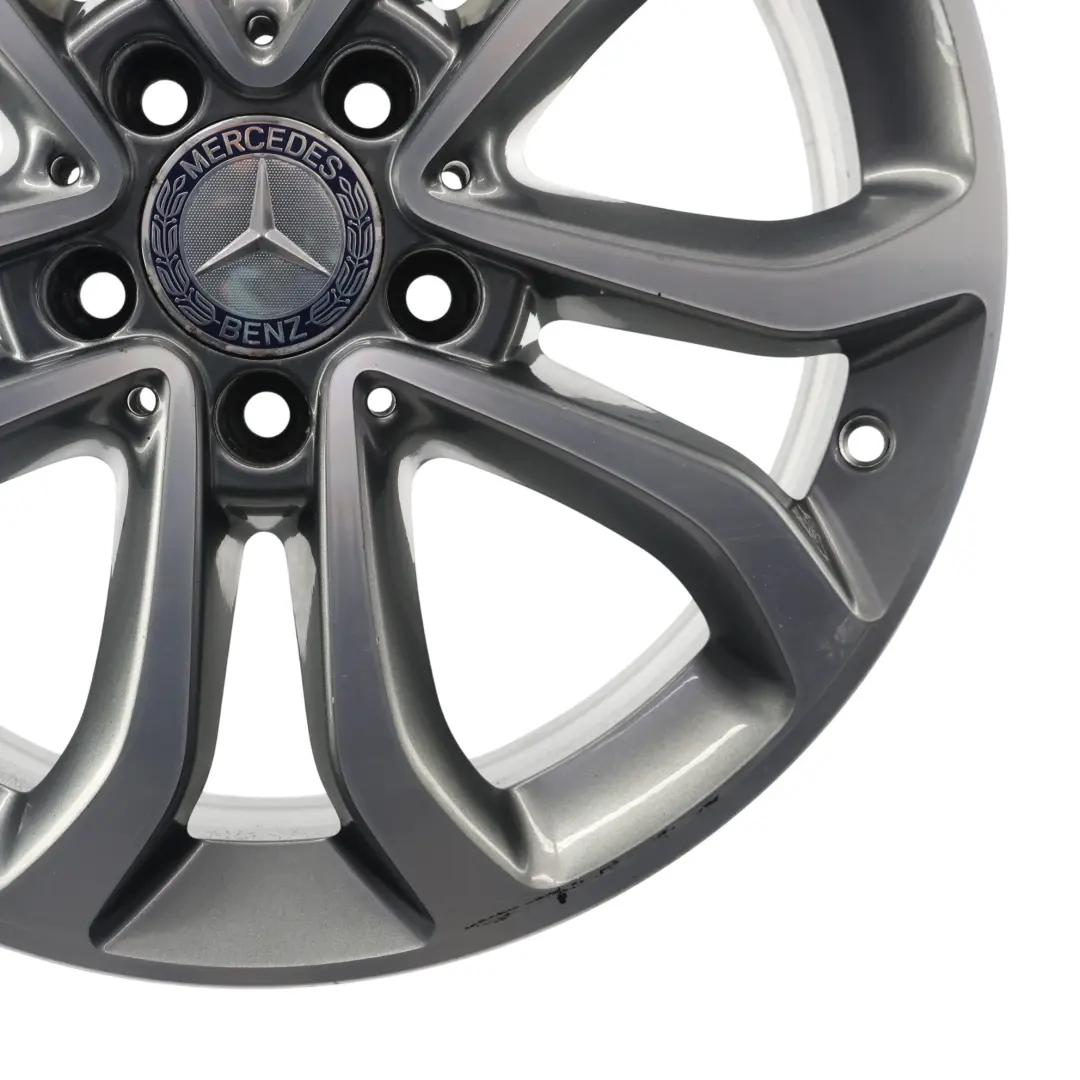 Mercedes W205 Cerchio Lega 5 Doppie Razze 17" 7J ET:48,5 - SKU A2054010200-2 - Numero di parte A2054010200