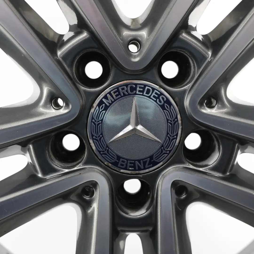 Wheel Rim Mercedes W205 Alloy 5-Double-Spoke 17" 7J ET:48,5 - SKU A2054010200-2 - Part number A2054010200