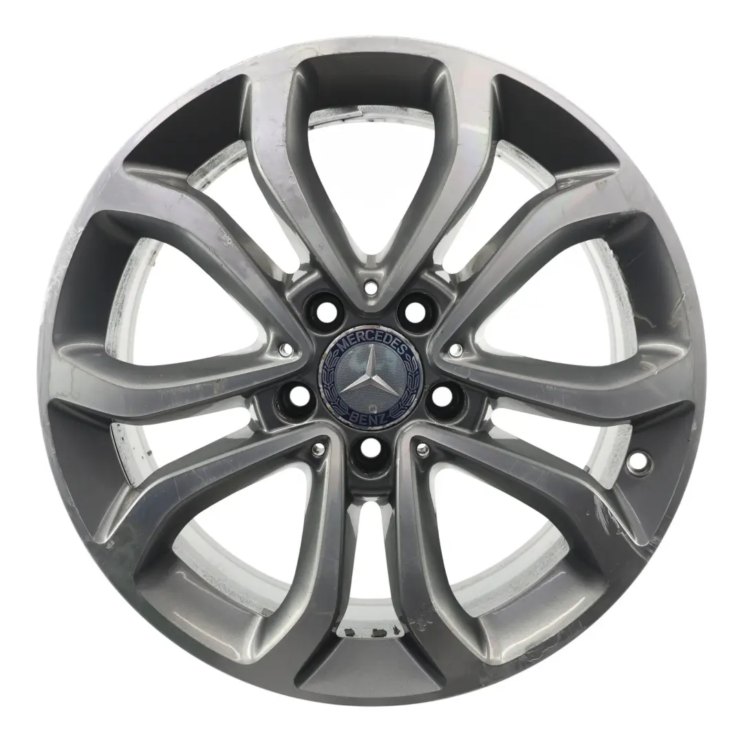 Mercedes W205 Llanta De Aleación 5 Radios Dobles 17" 7J ET:48,5 - SKU A2054010200-3 - Número de pieza A2054010200