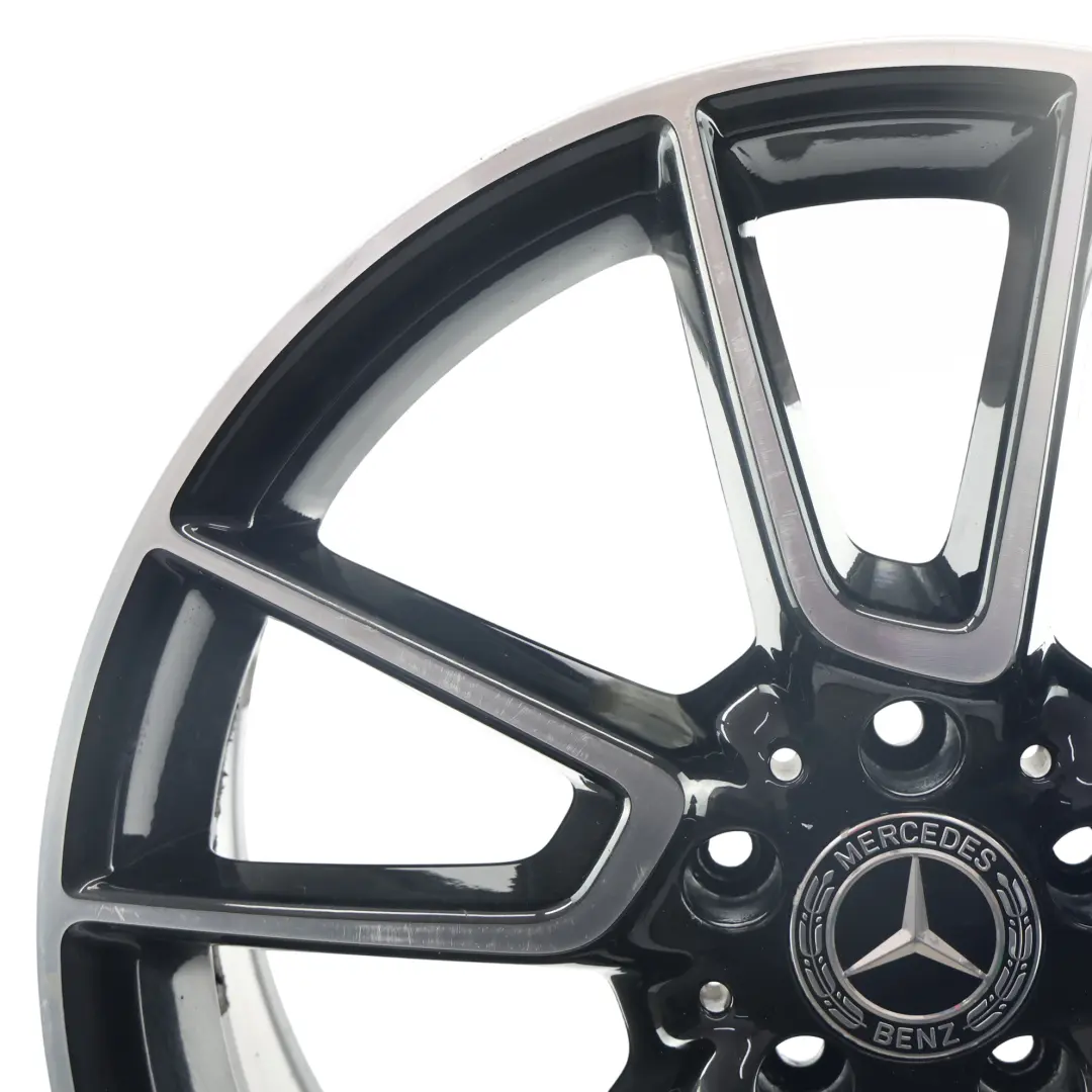 Mercedes C205 AMG Rear Wheel Alloy Rim 19" 8.5J ET:52 5 Double Spoke - SKU A2054012300-2 - Part number A2054012300