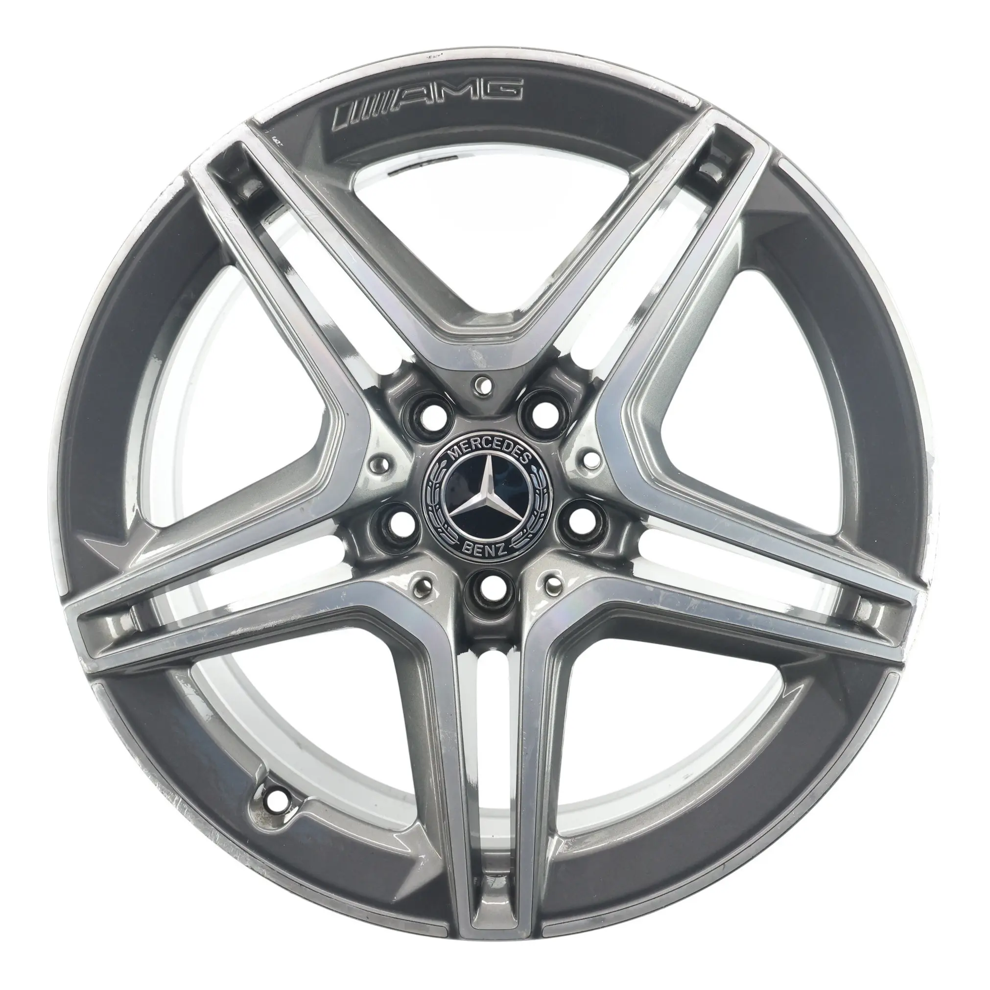 Mercedes W205 Leicht metall felge AMG 18" ET:44 7,5J 5 Doppelspeiche A2054019500
