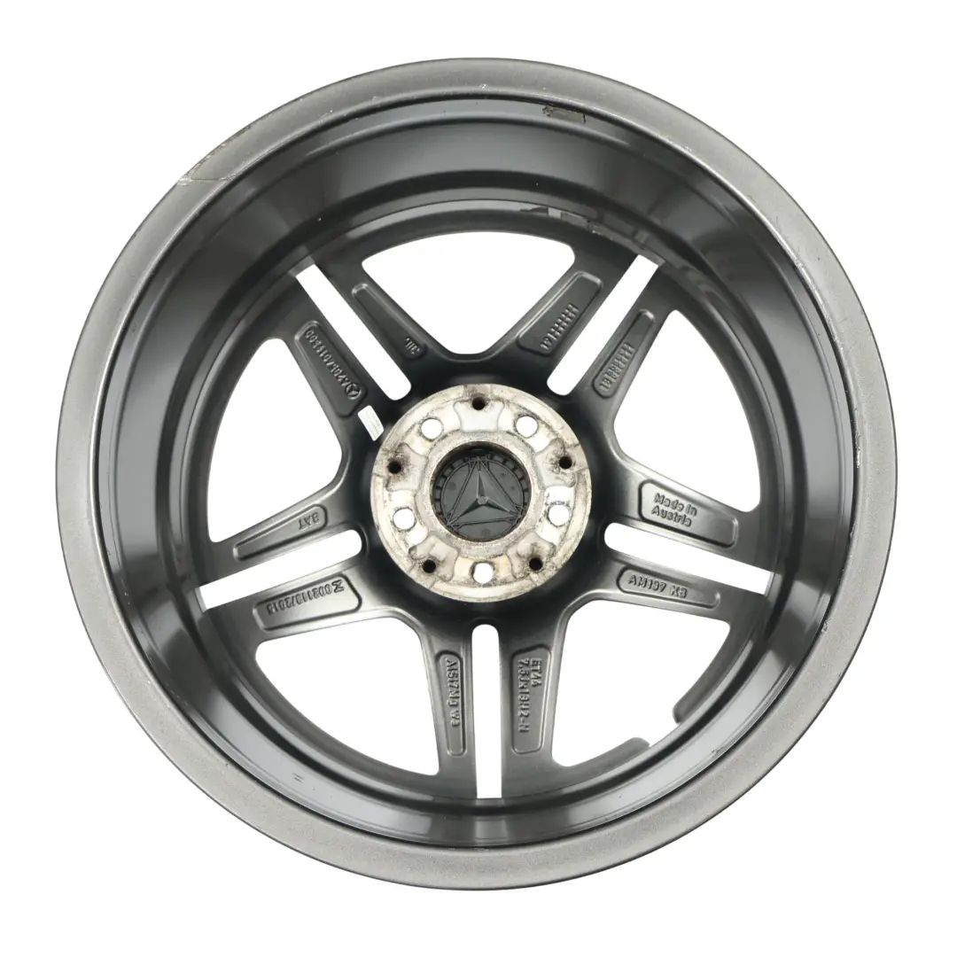 Leicht metall felge AMG 18" ET:44 7,5J 5 Doppelspeiche für Mercedes W205 mit Teilenummer A2054019500 Mercedes W205 Leicht metall felge AMG 18" ET:44 7,5J 5 Doppelspeiche - SKU A2054019500-1 - Teilenummer A2054019500