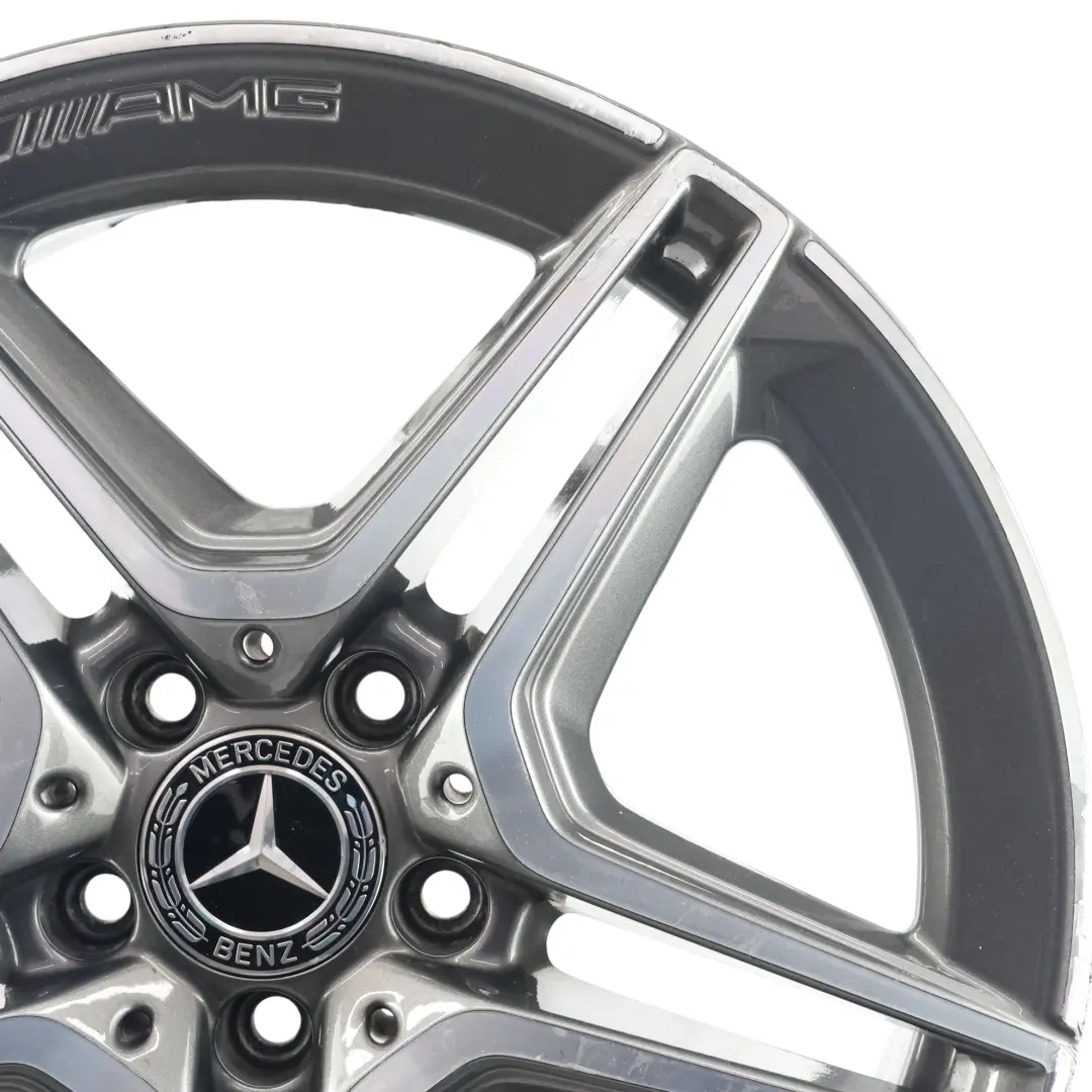 Mercedes W205 Llanta de aleación AMG 18" ET:44 7,5J 5 Radios dobles - SKU A2054019500-1 - Número de pieza A2054019500