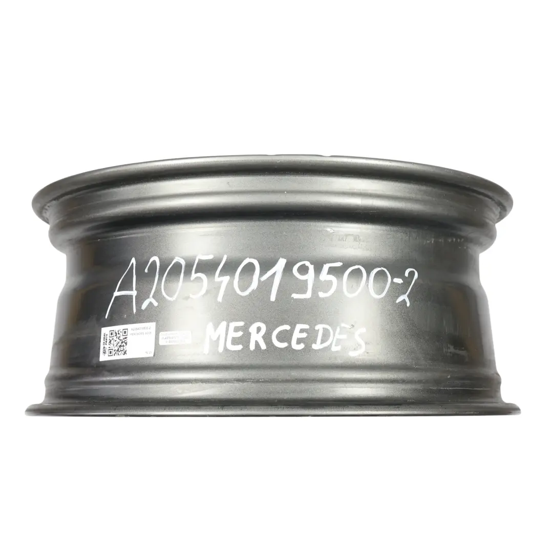 Mercedes W205 Alloy Wheel Rim AMG 18" ET:44 7,5J 5 Double Spoke - SKU A2054019500-2 - Part number A2054019500