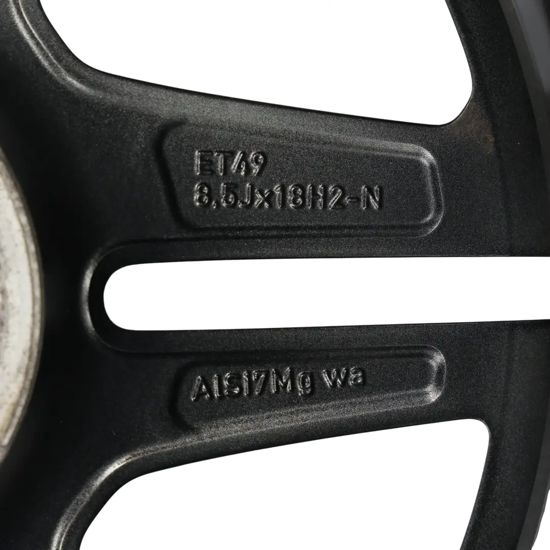 Mercedes W205 Rear Alloy Wheel Rim AMG 18" ET:49 8,5J 5 Double Spoke - SKU A2054019600-2 - Part number A2054019600