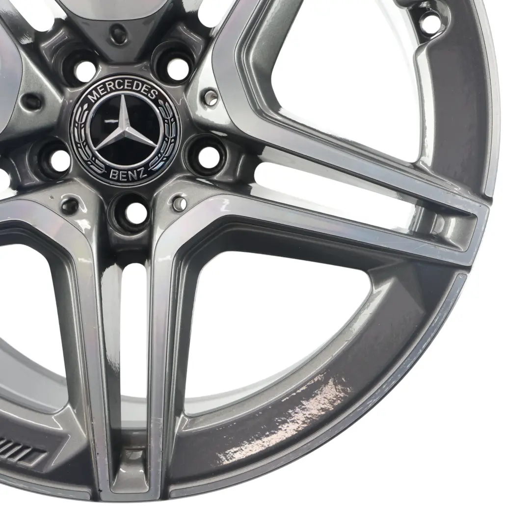 Llanta aleación trasera AMG 18" ET:49 8,5J para Mercedes W205 con número de pieza A2054019600 Mercedes W205 Llanta aleación trasera AMG 18" ET:49 8,5J - SKU A2054019600-2 - Número de pieza A2054019600