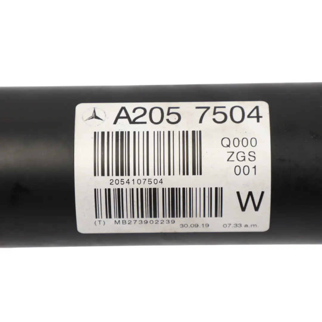 Mercedes W205 300 de Propshaft Automatic Gearbox Drive Prop Shaft - SKU A2054107504 - Part number A2054107504