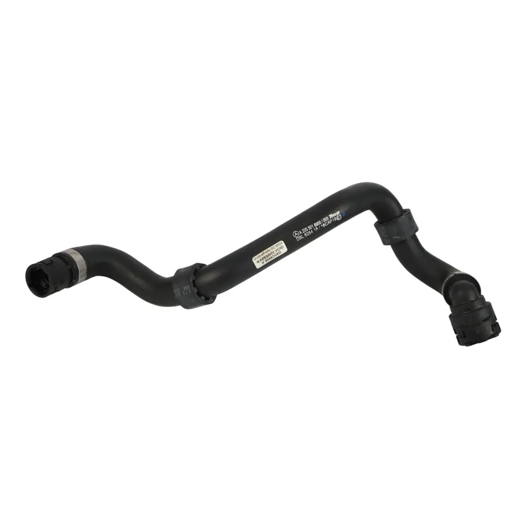 Kühl Mittel Schlauch Rohrleitung für Mercedes W205 mit Teilenummer A2055018900 Mercedes W205 Kühl Mittel Schlauch Rohrleitung - SKU A2055018900 - Teilenummer A2055018900