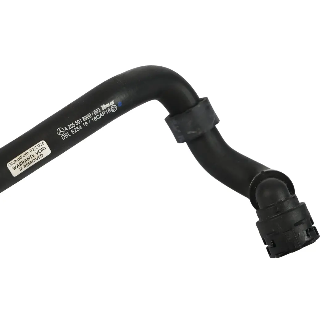 Kühl Mittel Schlauch Rohrleitung für Mercedes W205 mit Teilenummer A2055018900 Mercedes W205 Kühl Mittel Schlauch Rohrleitung - SKU A2055018900 - Teilenummer A2055018900