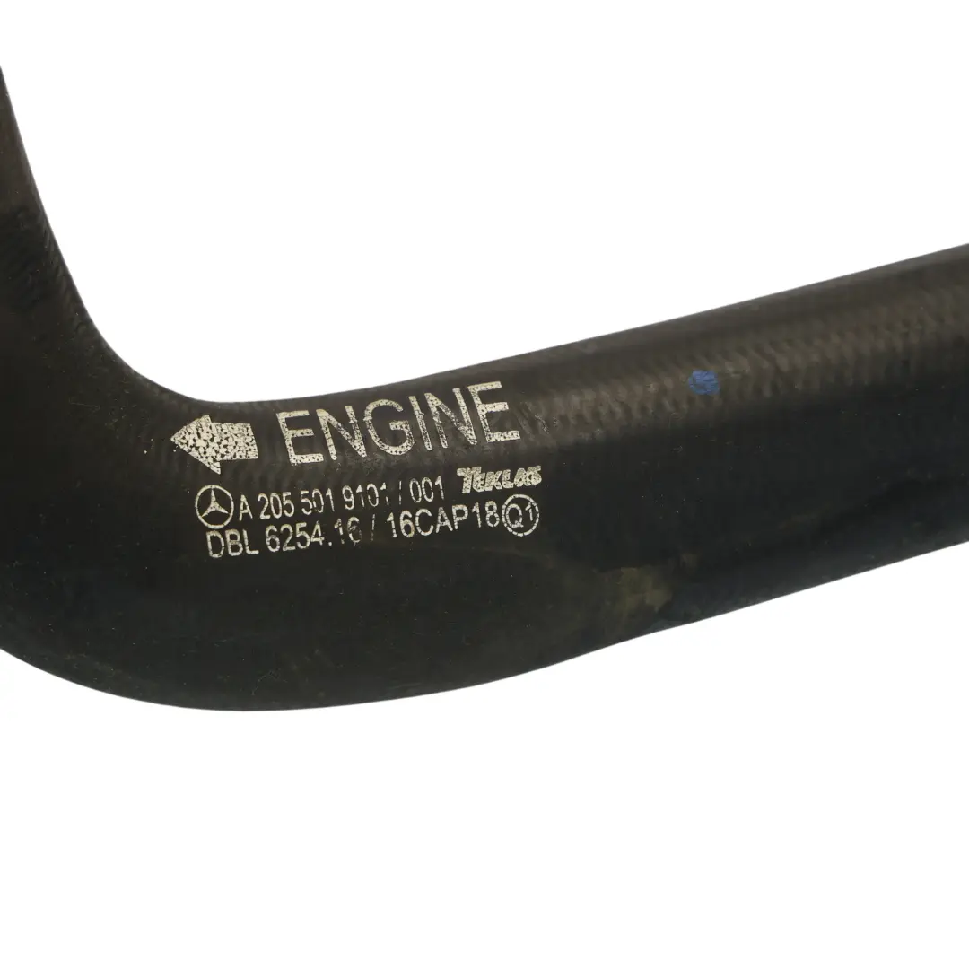Mercedes W205 Motore Raffreddamento Tubo Flessibile Linea Tubo - SKU A2055019101 - Numero di parte A2055019101