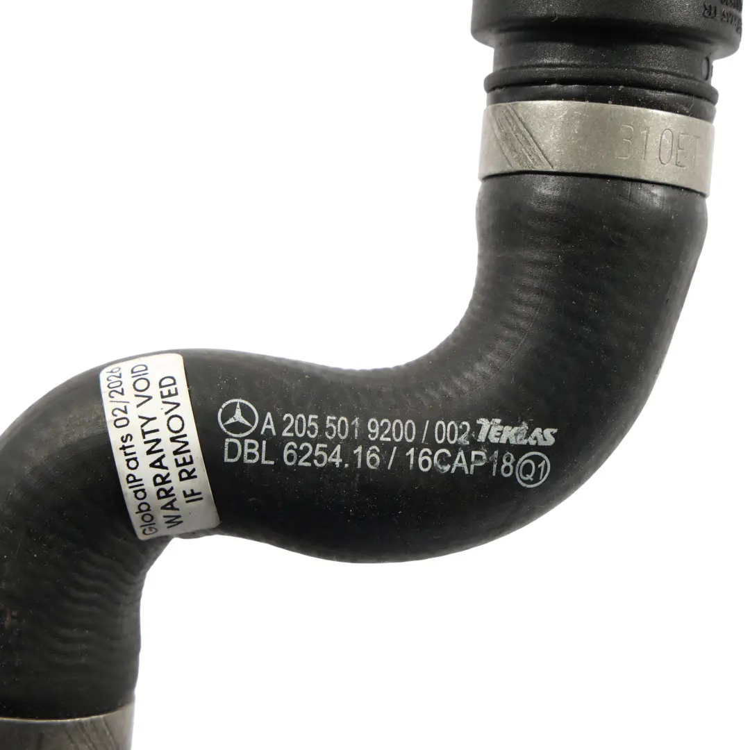 Hybride Tuyau Liquide Refroidissement D'Eau pour Mercedes W205 C300De à propos du numéro de pièce A2055019200 Mercedes W205 C300De Hybride Tuyau Liquide Refroidissement D'Eau - SKU A2055019200 - Numéro de pièce A2055019200