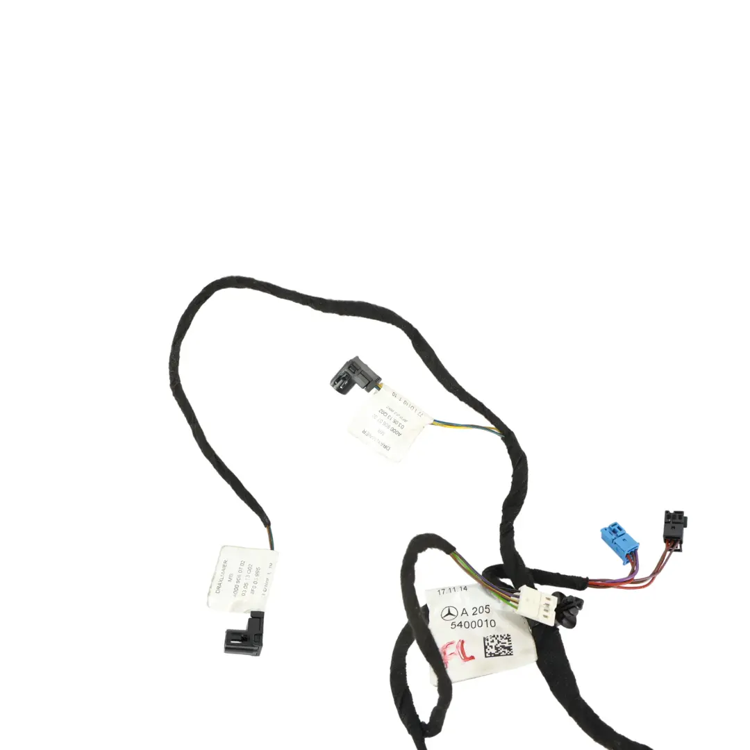 Mercedes W205 Cableado Puerta Del Lado Pasajero Delantero - SKU A2055400010 - Número de pieza A2055400010
