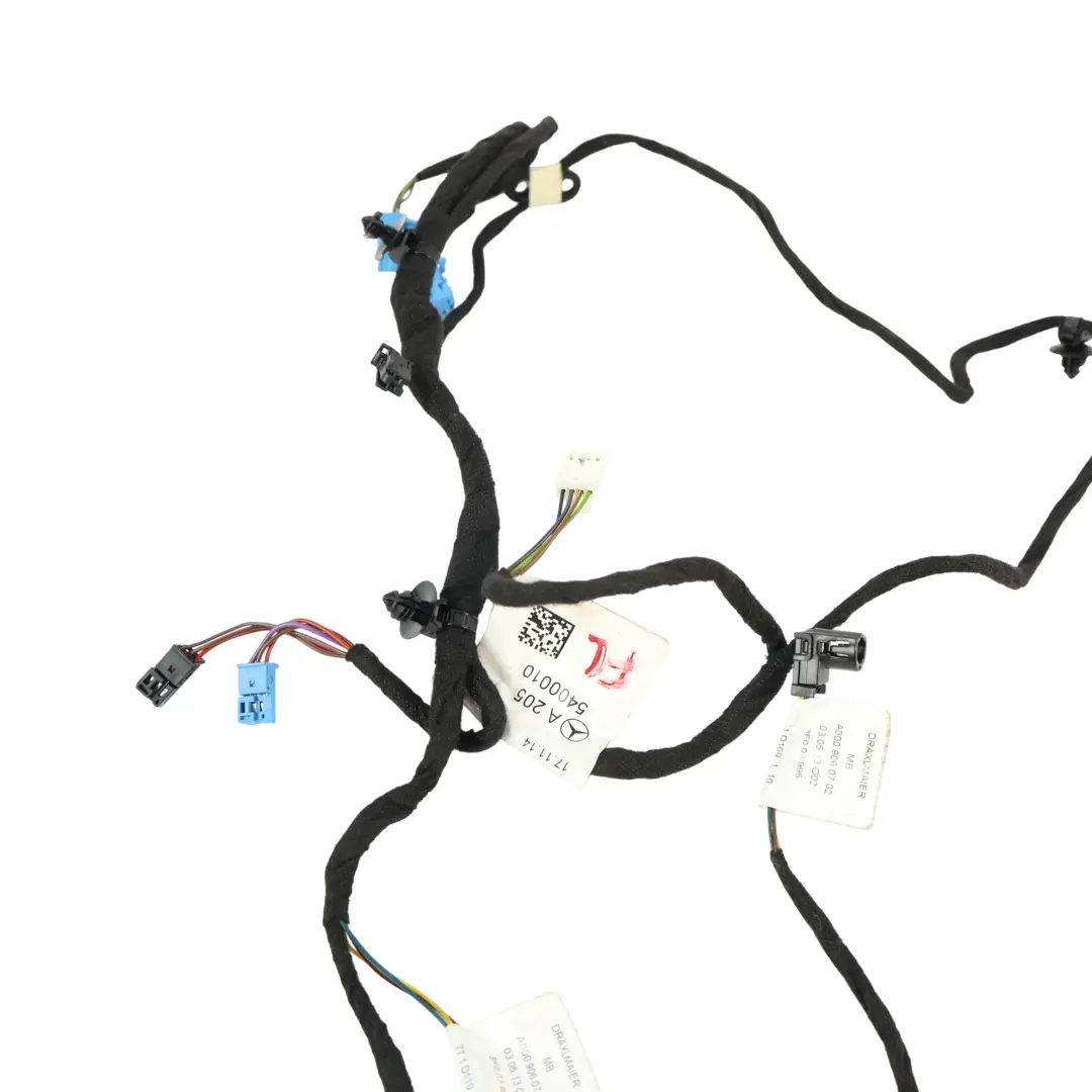 Faisceau De Câbles De Porte Avant Côté Passager pour Mercedes W205 à propos du numéro de pièce A2055400010 Mercedes W205 Faisceau De Câbles De Porte Avant Côté Passager - SKU A2055400010 - Numéro de pièce A2055400010